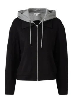 Sweatshirt Jacke schwarz