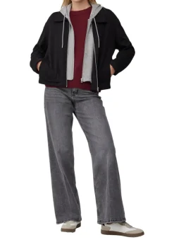 Sweatshirt Jacke schwarz