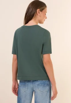 Sweatshirt mit Brusttasche dark balmy khaki