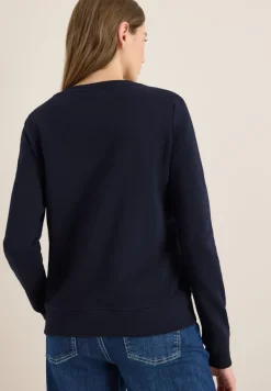 Sweatshirt mit Wording urban dark blue