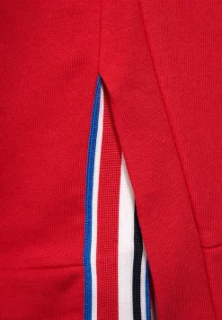Sweatshirt mit Wording vibrant red