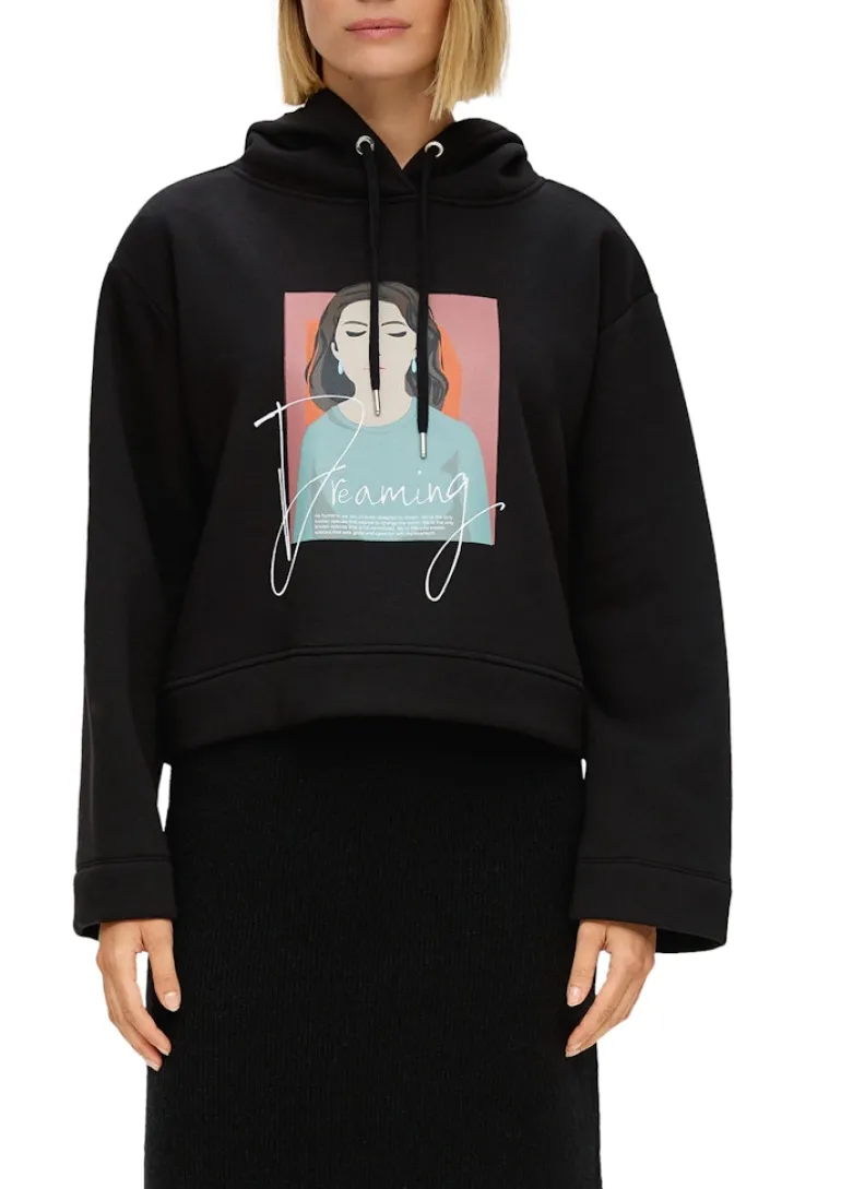 Sweatshirt schwarz