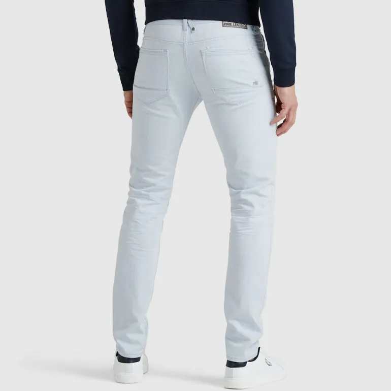 TAILWHEEL TWILL CONTRAST WEFT blue fog
