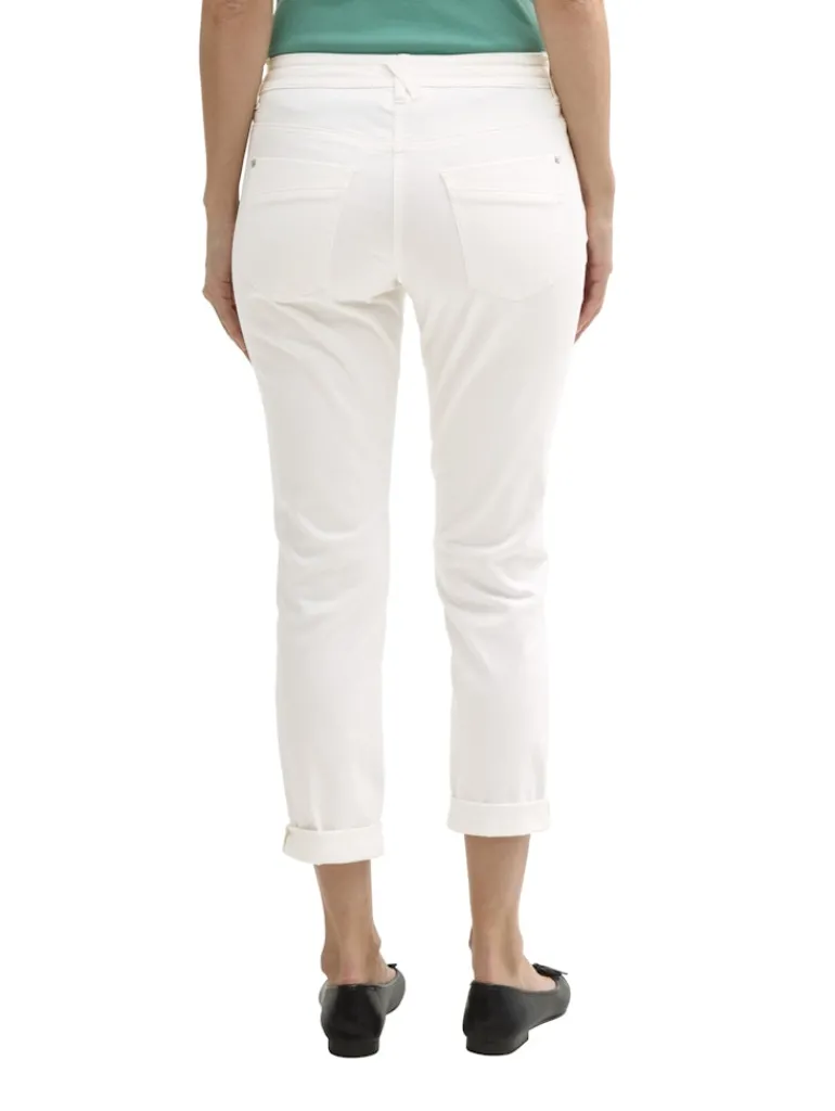Tapered Relaxed Hose off white