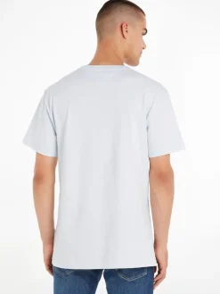 TJM CLSC SOLID TEE shimmering blue