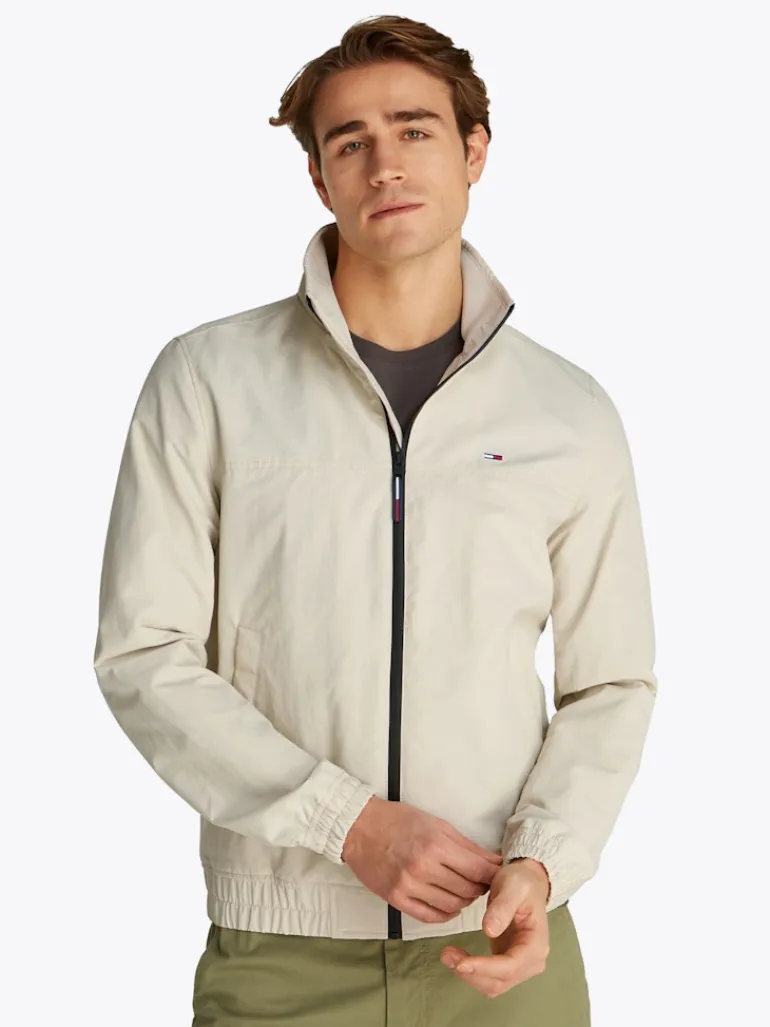 TJM ESSENTIAL CASUAL BOMBER newsprint