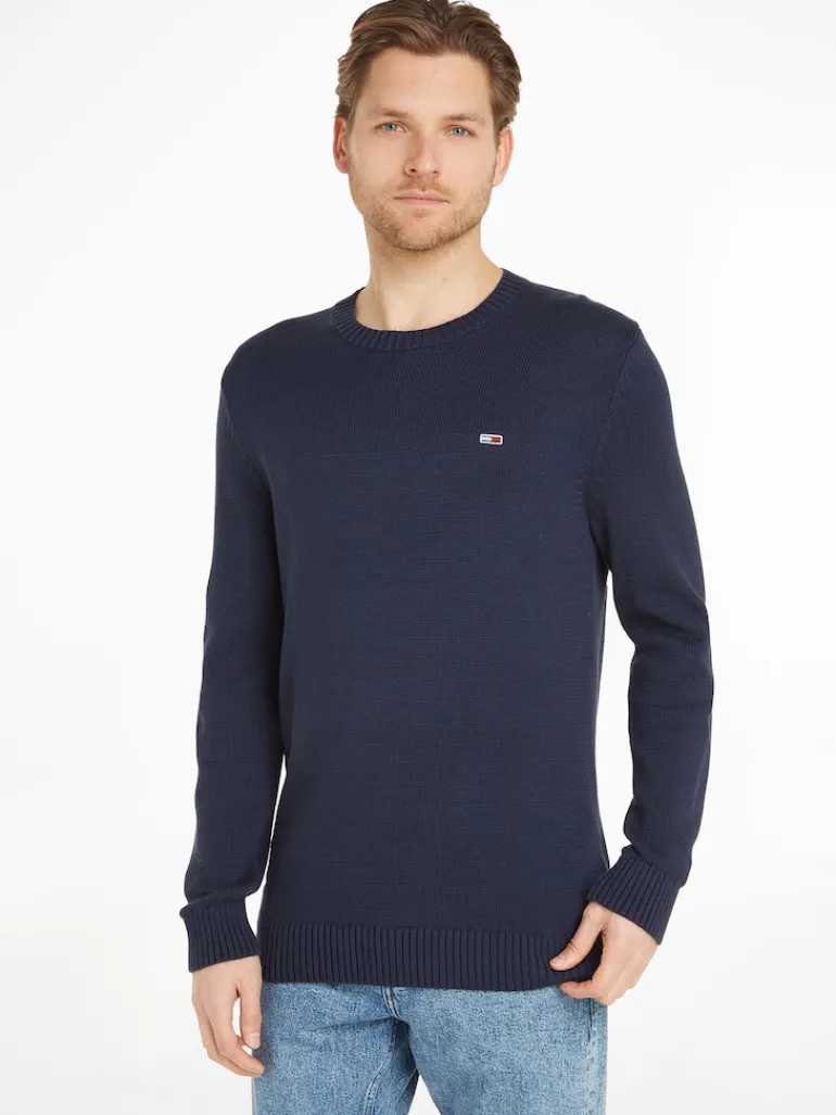 TJM ESSENTIAL CREW NECK SWEATER twilight navy