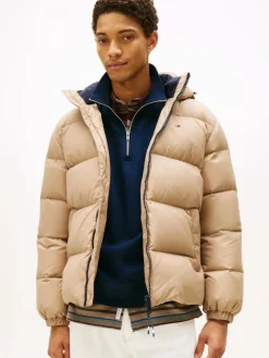 TJM ESSENTIAL DOWN JACKET EXT coastal taupe