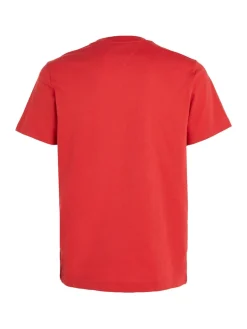 TJM ESSENTIAL FLAG POCKET deep crimson htr