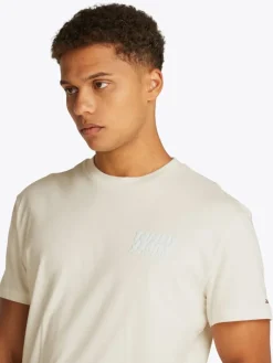 TJM REG BUBBLE BACK SS TEE EXT ancient white