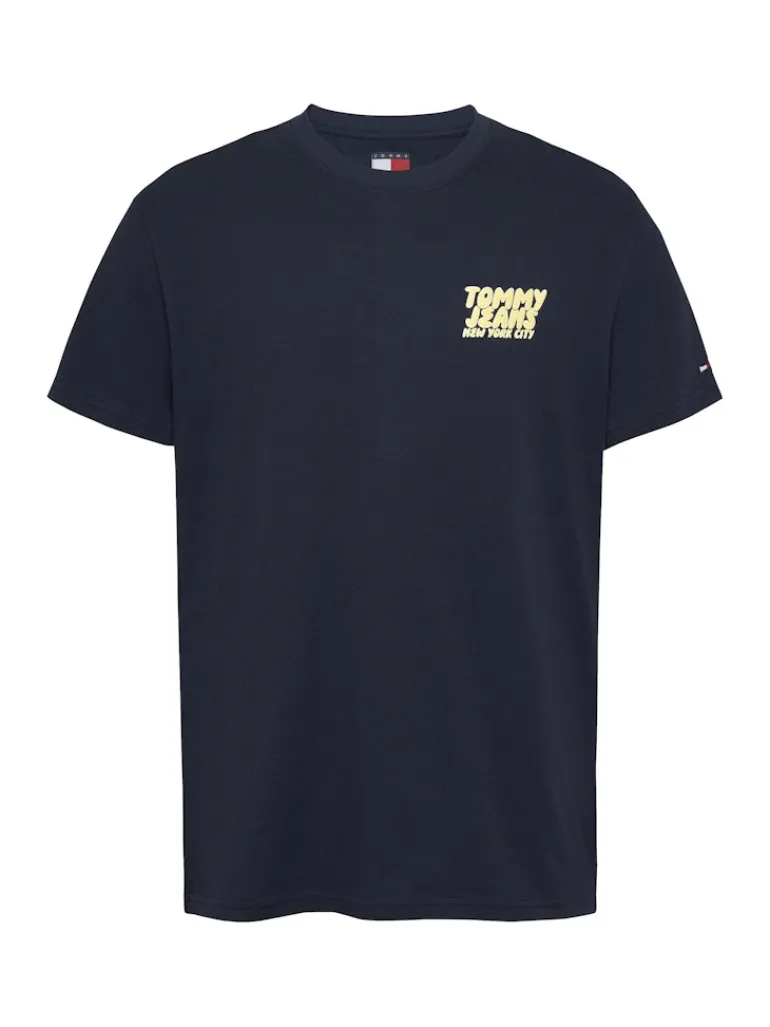 TJM REG BUBBLE BACK SS TEE EXT dark night navy