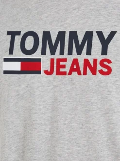 TJM REG CORP LOGO TEE lt grey htr