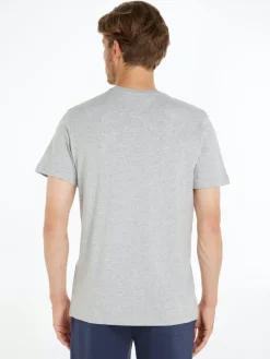 TJM REG CORP LOGO TEE lt grey htr