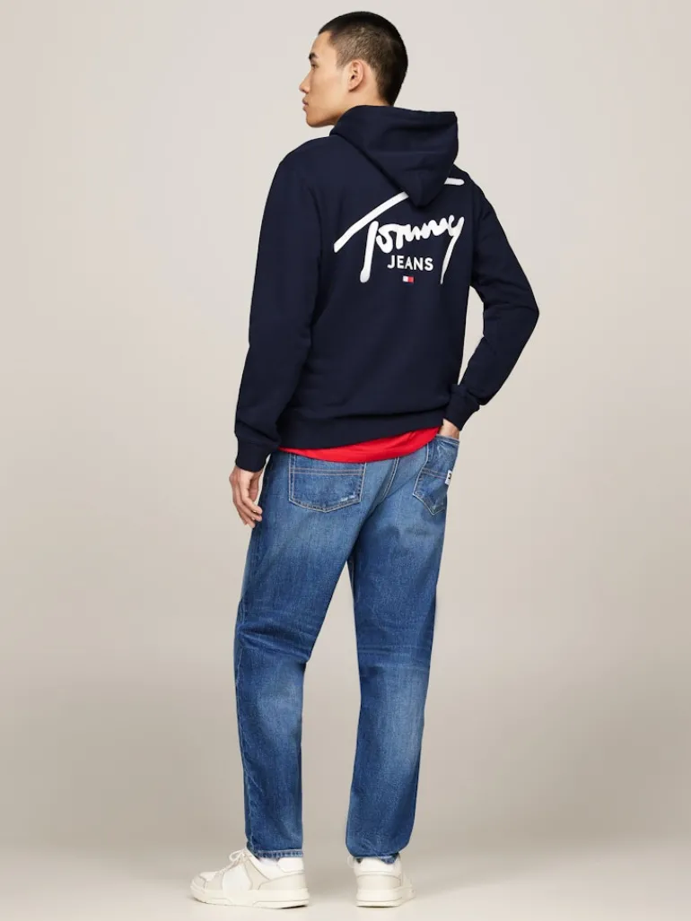TJM REG ENTRY GRAPHIC HOODIE EXT dark night navy