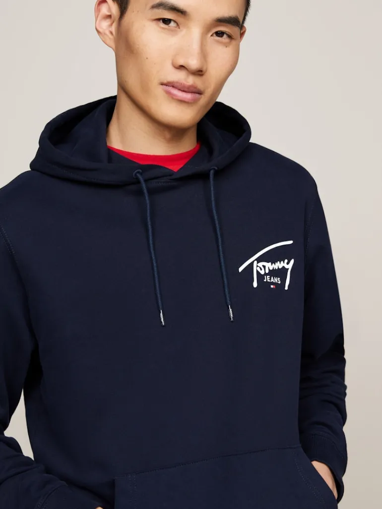 TJM REG ENTRY GRAPHIC HOODIE EXT dark night navy