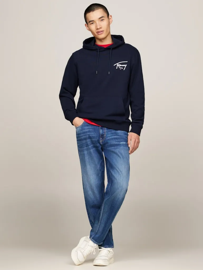 TJM REG ENTRY GRAPHIC HOODIE EXT dark night navy