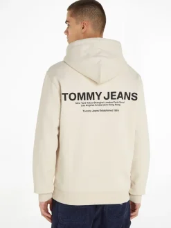 TJM REG ENTRY GRAPHIC HOODIE newsprint