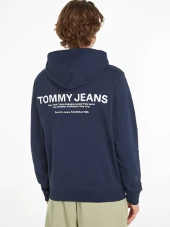 TJM REG ENTRY GRAPHIC HOODIE twilight navy