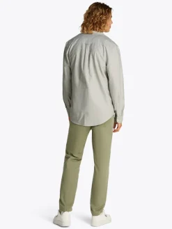 TJM REG OXFORD SHIRT EXT aruba green