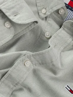 TJM REG OXFORD SHIRT EXT aruba green