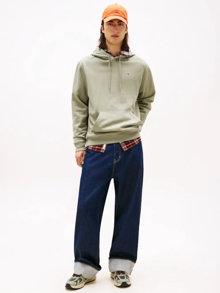 TJM REG S FLAG HOODIE EXT utility sage