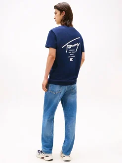 TJM REG SIGN CITY TEE EXT dark night navy