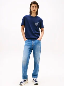 TJM REG SIGN CITY TEE EXT dark night navy