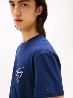 TJM REG SIGN CITY TEE EXT dark night navy
