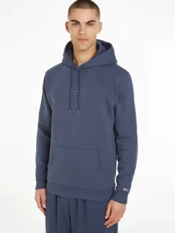 TJM REG TONAL LINEAR LOGO HOODIE twilight navy