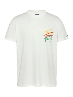 TJM REG TWISTED SIGNTR TEE EXT ecru