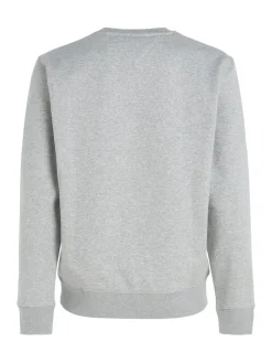 TJM REGULAR FLEECE C NECK lt grey htr
