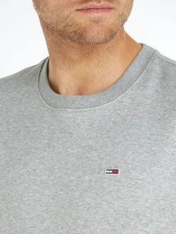 TJM REGULAR FLEECE C NECK lt grey htr