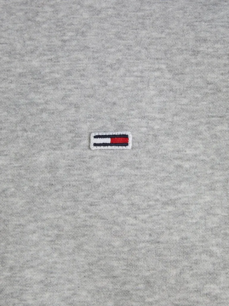 TJM REGULAR FLEECE C NECK lt grey htr