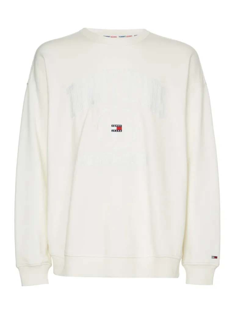 TJM REVERSE SLUB CREW ancient white