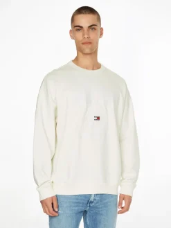 TJM REVERSE SLUB CREW ancient white