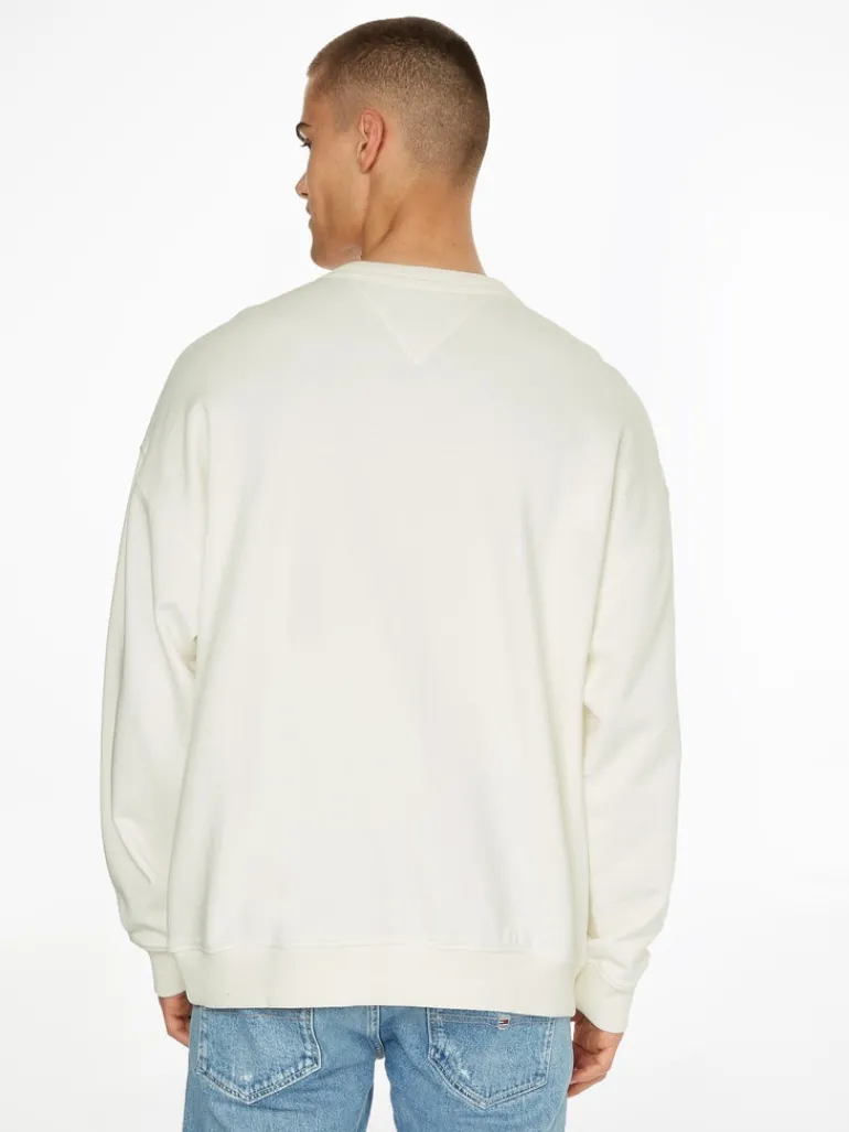 TJM REVERSE SLUB CREW ancient white