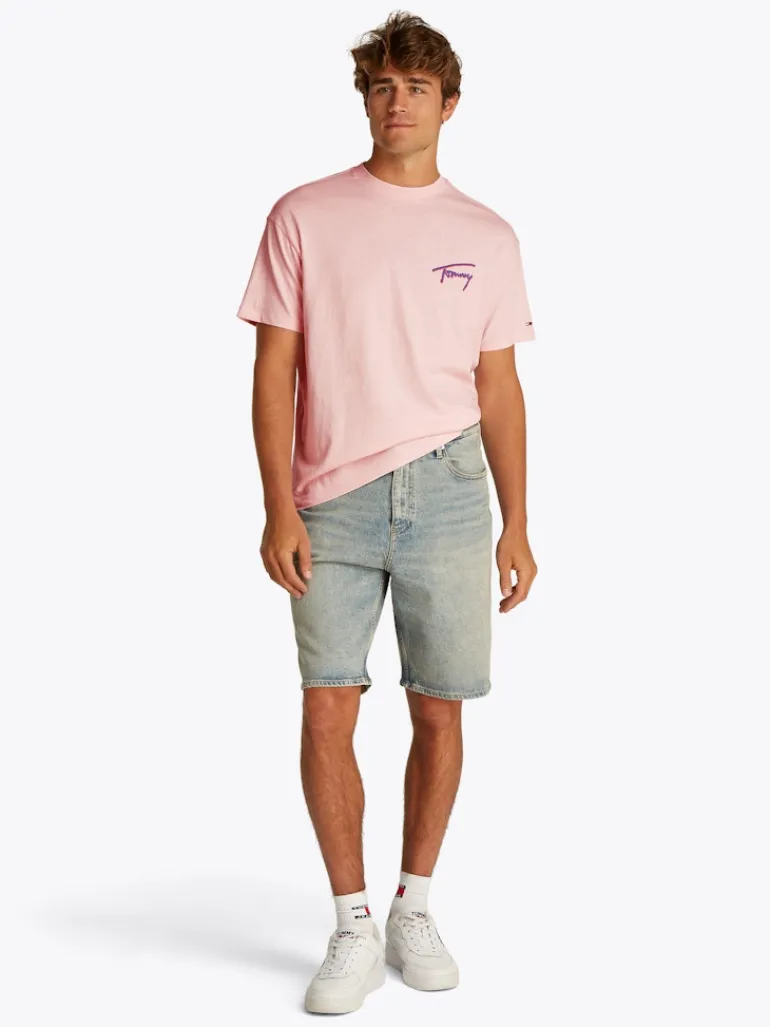 TJM RLX FADED GRAPHIC TEE EXT precious pink