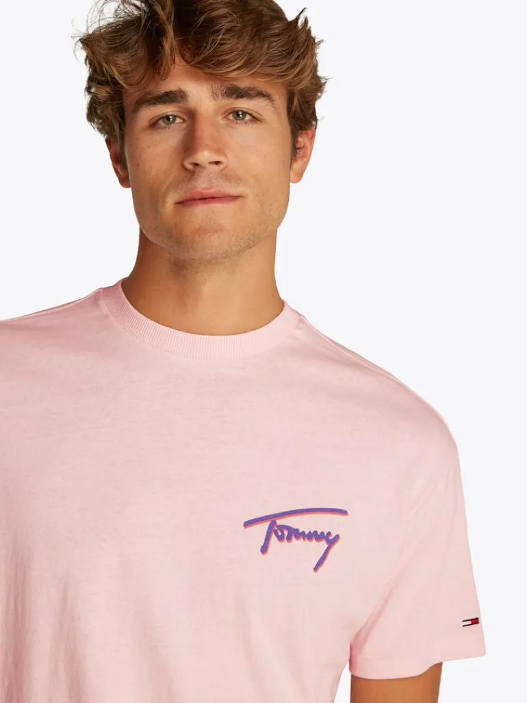 TJM RLX FADED GRAPHIC TEE EXT precious pink