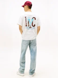 TJM RLX NOVELTY GRAPHIC 3 S/S T ecru