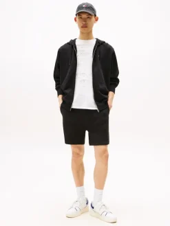 TJM RLX WAFFLE SCRIPT BEACH SHRT black
