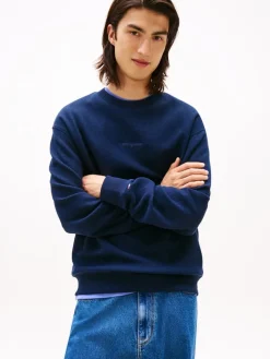 TJM RLX WAFFLE SCRIPT CREW dark night navy