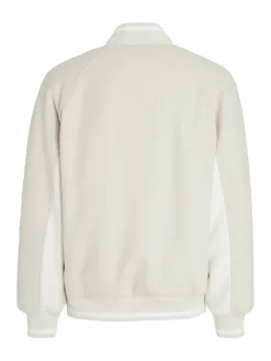 TJM WOOL VARSITY BOMBER newsprint