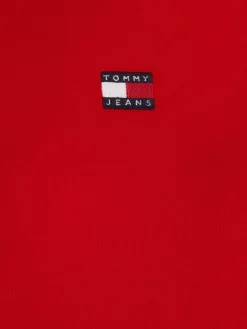 TJW BXY BADGE HOODIE deep crimson