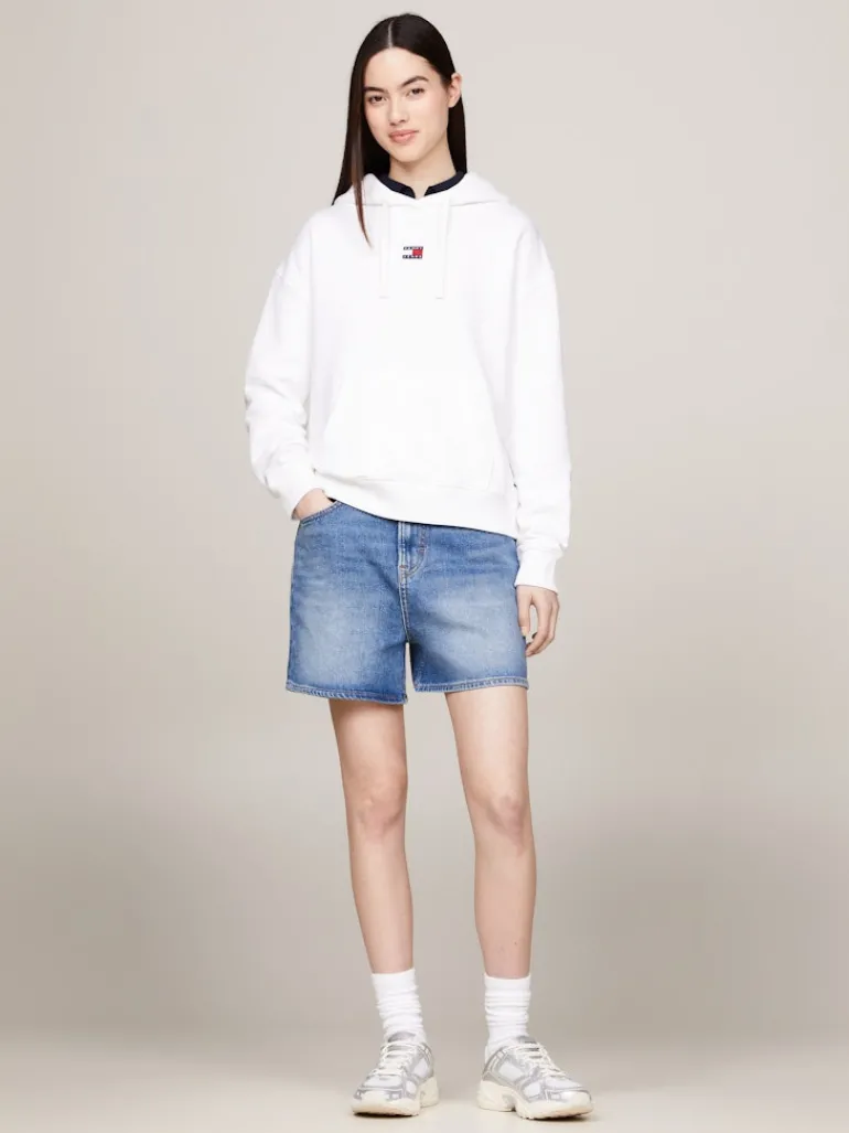 TJW BXY BADGE HOODIE white