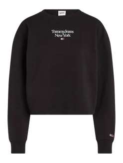 TJW BXY ESSENTIAL LOGO 1 CREW black