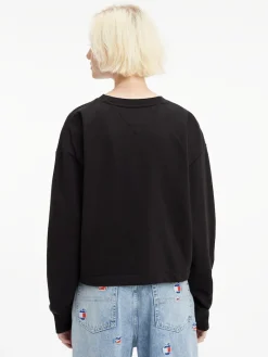 TJW BXY ESSENTIAL LOGO 1 CREW black