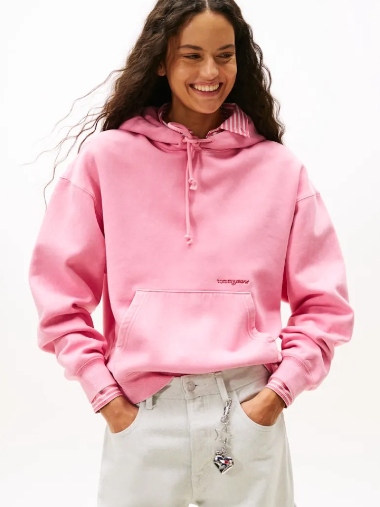 TJW BXY GMD SCRIPT HOODIE mystic pink