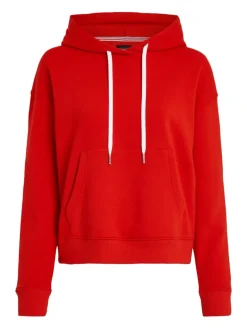 TJW BXY LOGO DRAWCORD HOODIE EXT deep crimson