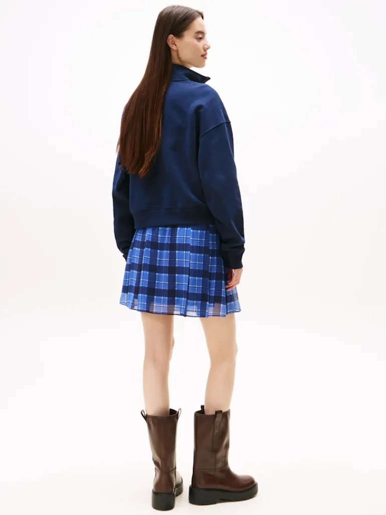 TJW BXY S-FLAG 1/4 ZIP dark night navy