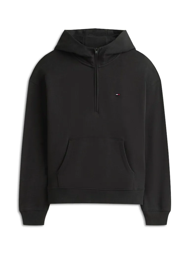 TJW BXY S-FLAG 1/4 ZIP HOODIE black